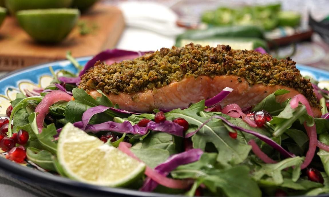 Jalapeño Lime Crusted Fish by Siete Foods