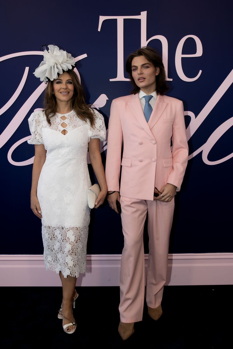Damian Hurley seems more than supportive over her mom's new boo