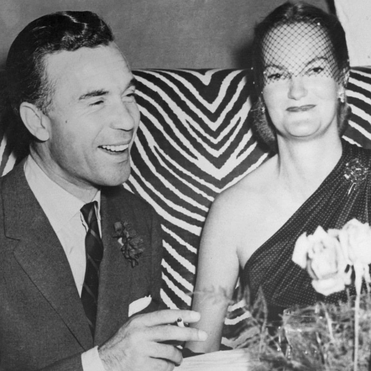 Playboy Porfirio Rubirosa with Tobacco Heiress Doris Duke