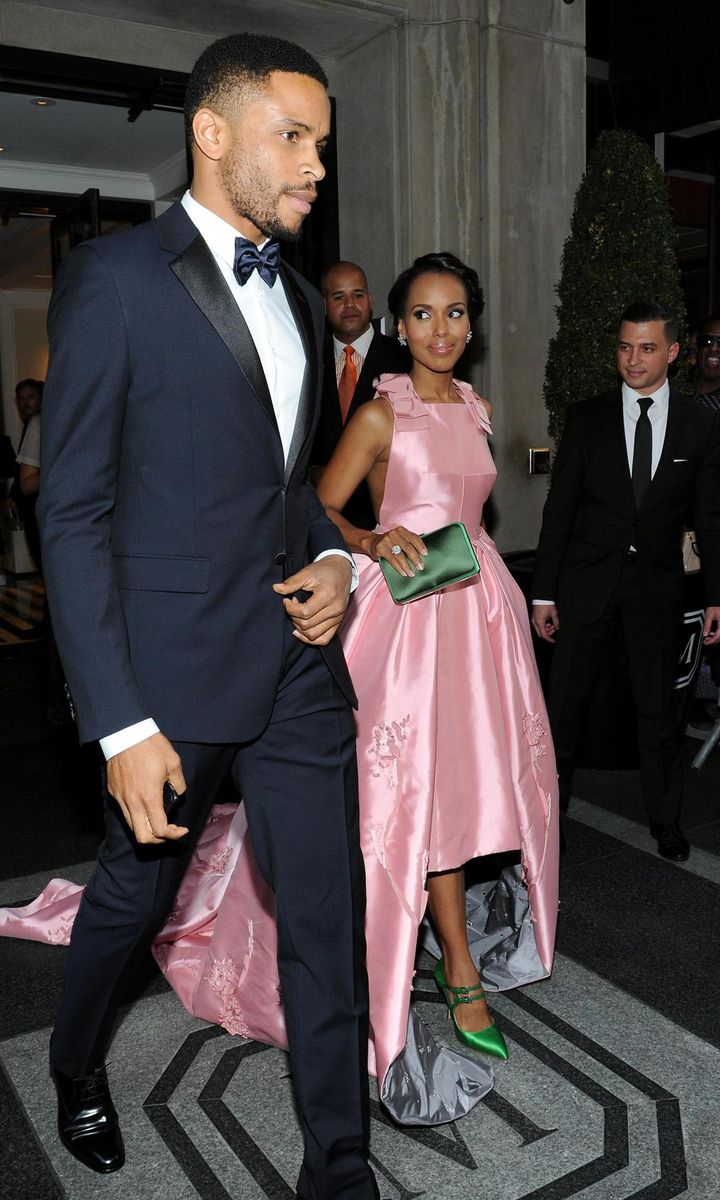 Met Gala 2015 Departures From The Mark Hotel - NYC