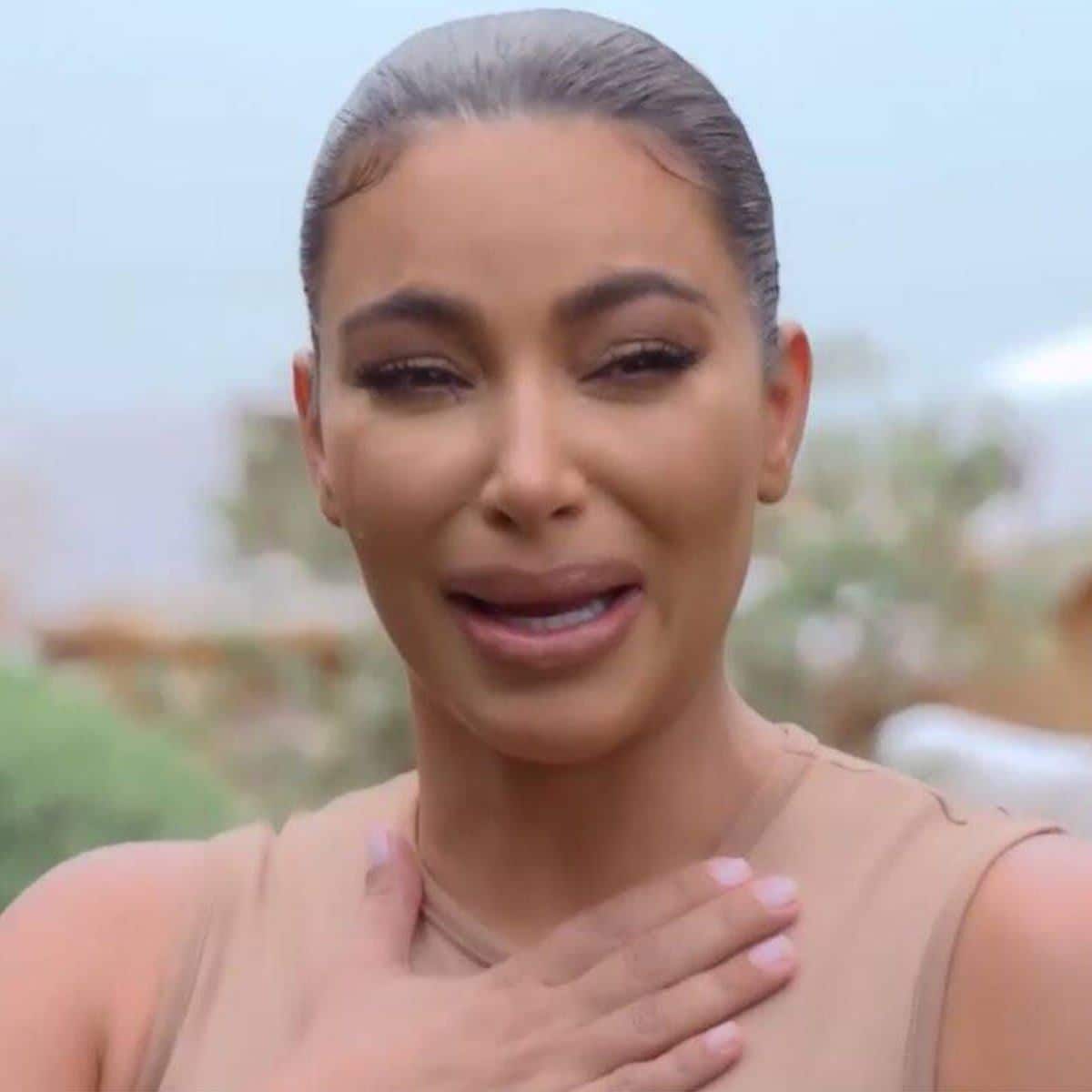 Kim Kardashian’s iconic crying face