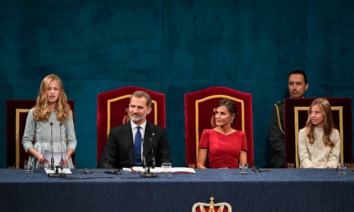 Princess Leonor presided over the Princess of Asturias Awards for the first time on Oct. 18