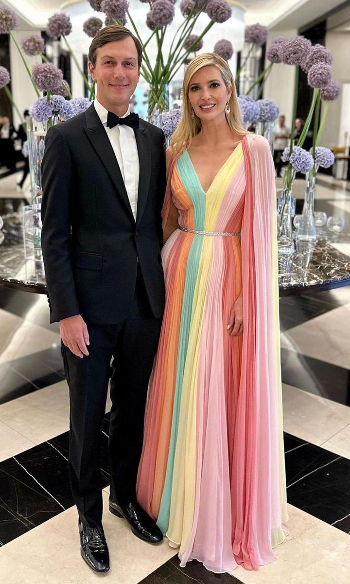 Ivanka Trump stunning look at the Jordanian royal wedding celebration