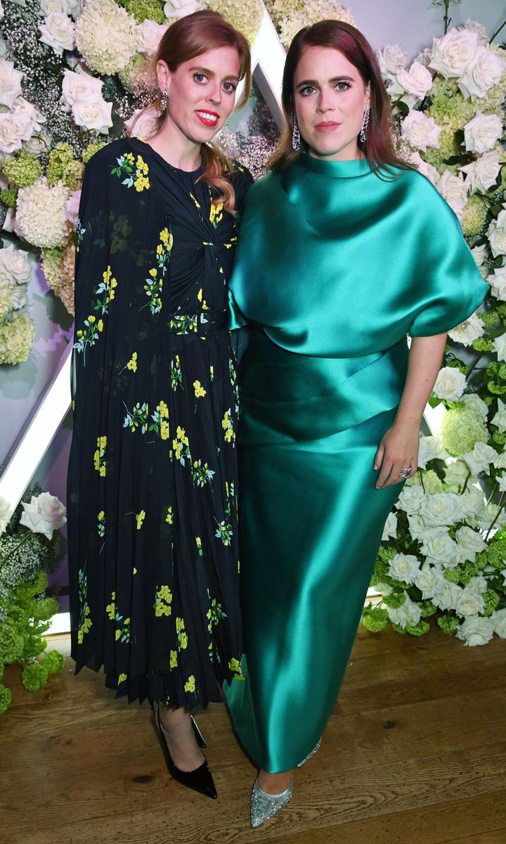 Beatrice's sister Princess Eugenie also attended the event in London