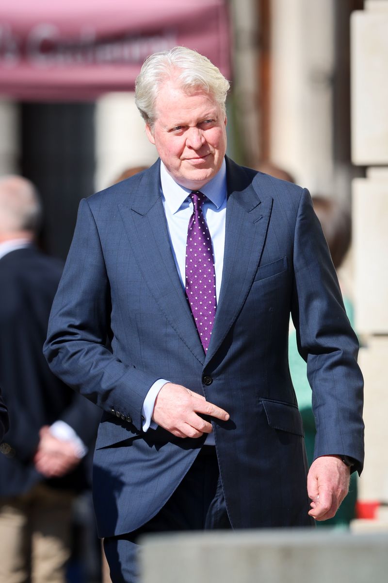 LONDON, ENGLAND - MAY 08: Charles Spencer, 9th Earl Spencer during The Invictus Games Foundation 10th Anniversary Service at St Paul's Cathedral on May 08, 2024 in London, England. (Photo by Chris Jackson/Getty Images for Invictus Games Foundation)