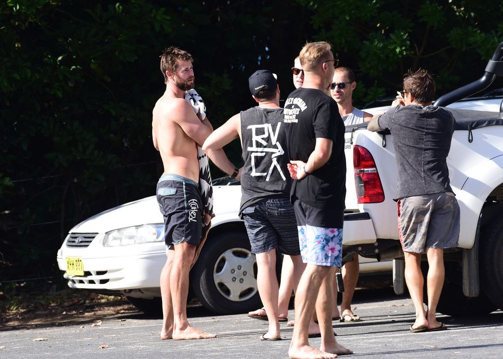 Hemsworth's friend was well-known—not just for his admired career but for the loyal surf posse he pulled together.