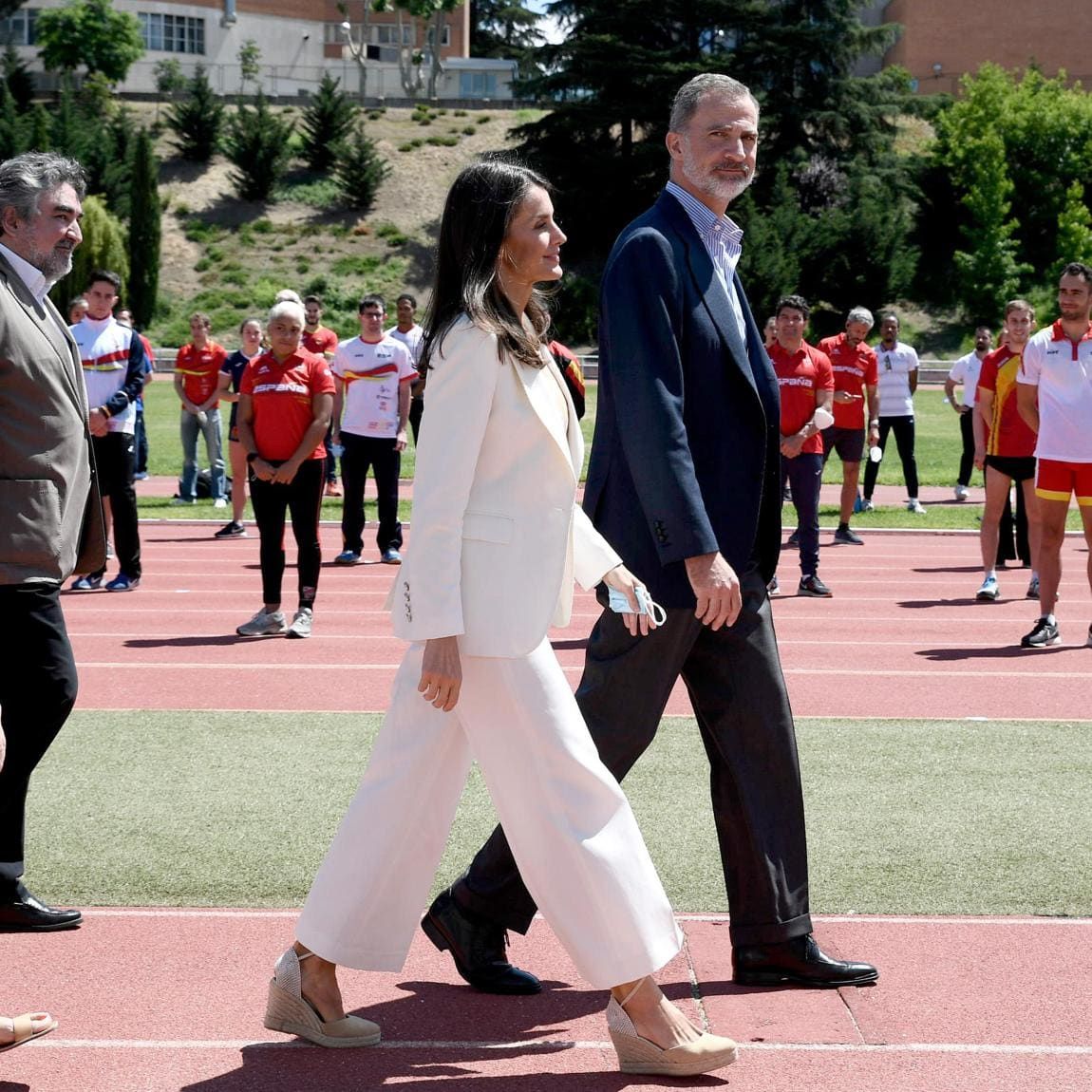 Queen Letizia and King Felipe