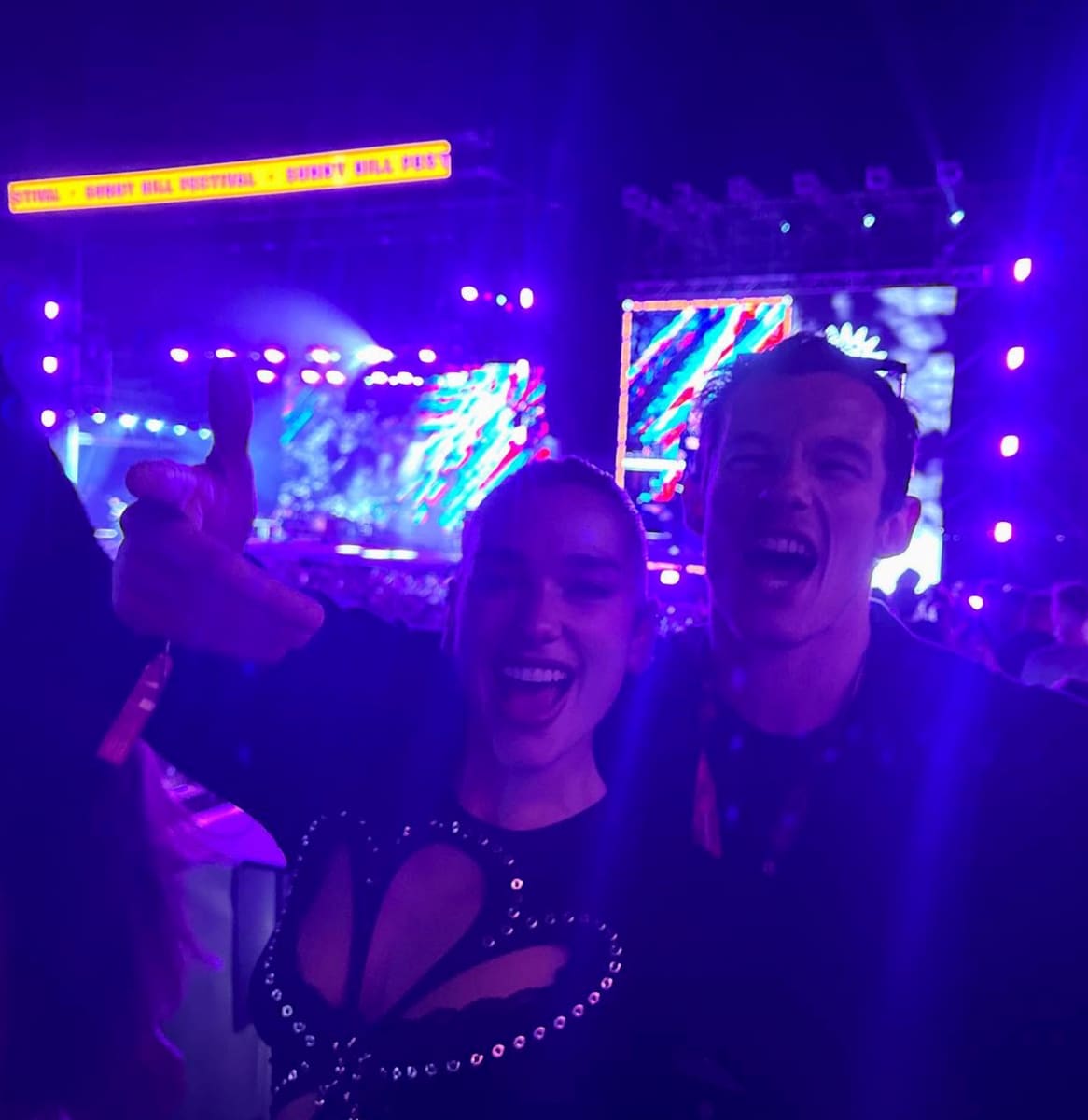 Dua Lipa and romantic partner Callum Turner
