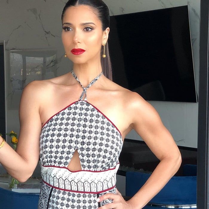 Roselyn Sanchez Red Lip