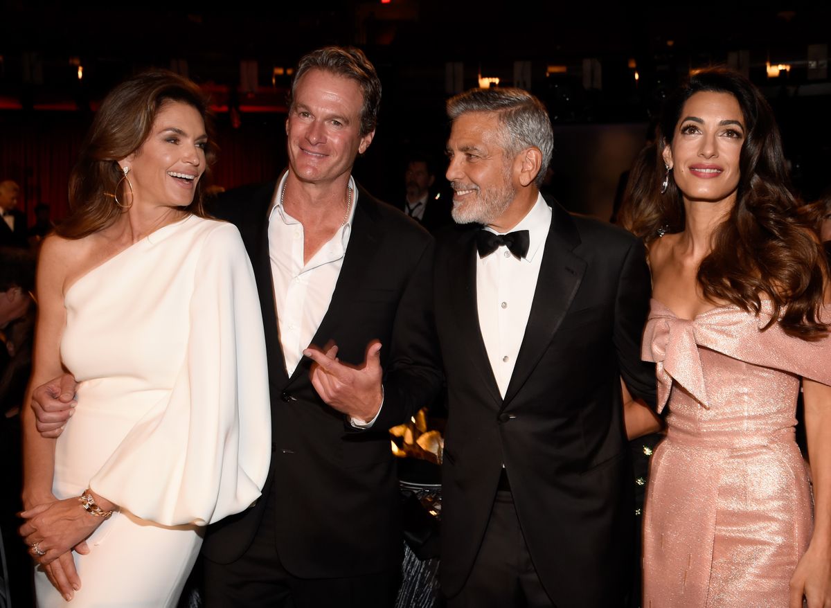 For Cindy Crawford and her husband Rande Gerber, double date nights with George and Amal Clooney have been a decades-long tradition.