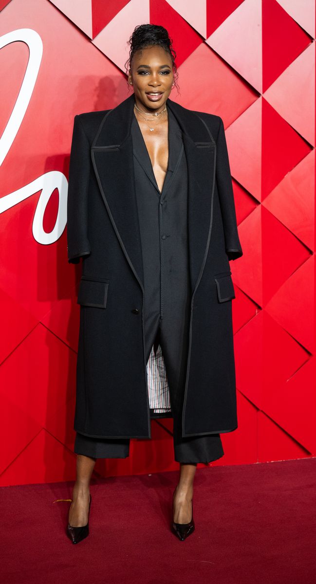 LONDON, ENGLAND - DECEMBER 02: Serena Williams attends The Fashion Awards 2024 Presented by Pandora at the Royal Albert Hall on December 02, 2024 in London, England. (Photo by Samir Hussein/WireImage)
