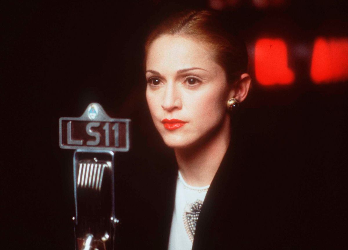 Madonna In The Movie "Evita", January 17, 1997