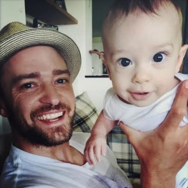 Justin opened up about his son on the red carpet.
Photo: Twitter.com/FallonTonight
