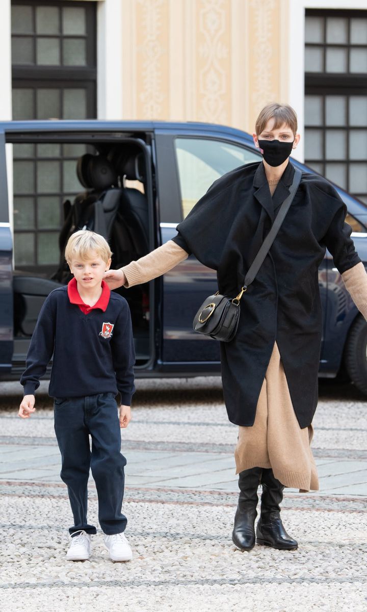 Before her return, the Princess said, ‘I’m so looking forward to getting back to my children’