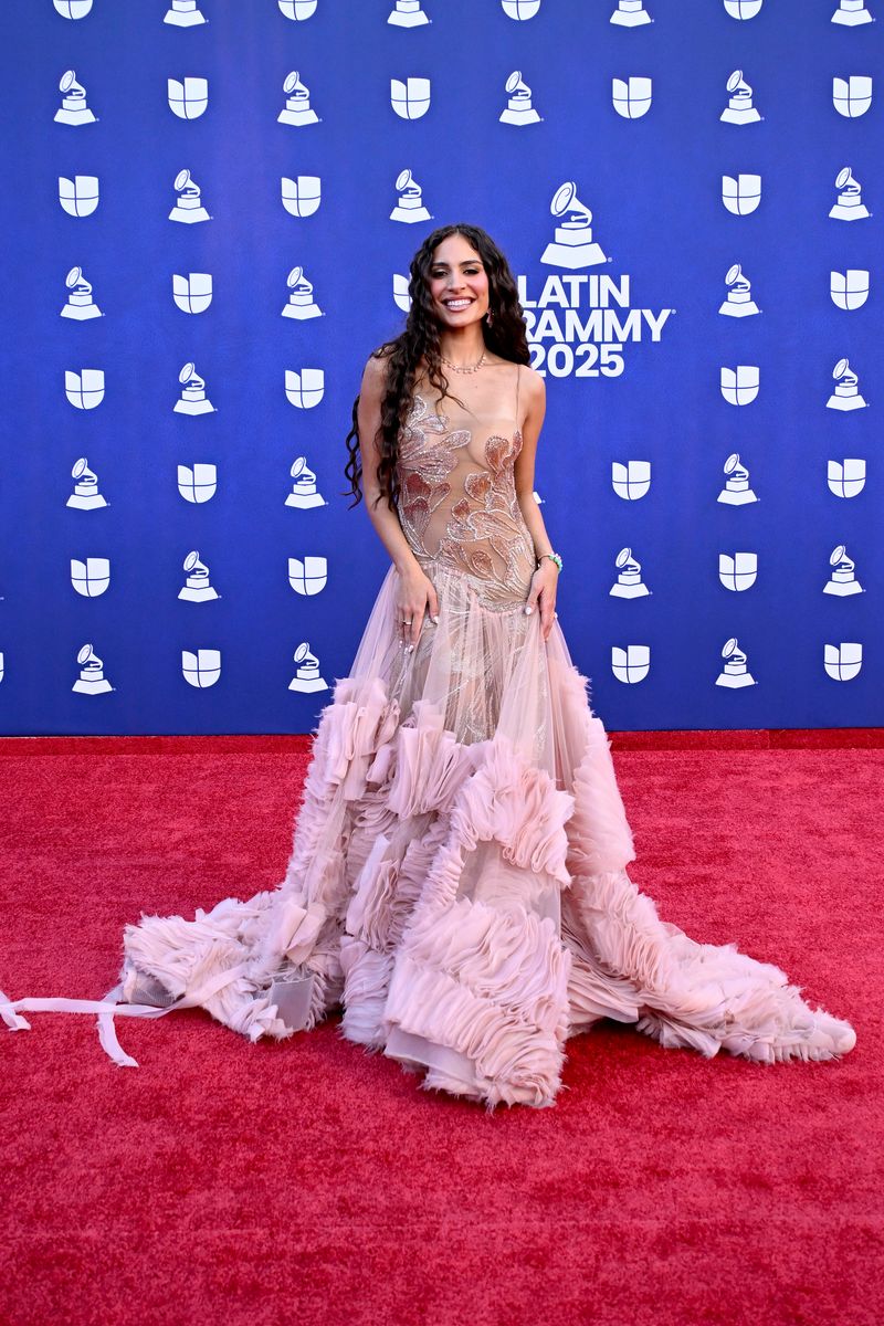 LAS VEGAS, NEVADA - NOVEMBER 13: EDITORIAL USE ONLY. Isadora attends The 26th Annual Latin GRAMMY Awards at MGM Grand Garden Arena on November 13, 2025 in Las Vegas, Nevada. (Photo by Mindy Small/WireImage) 