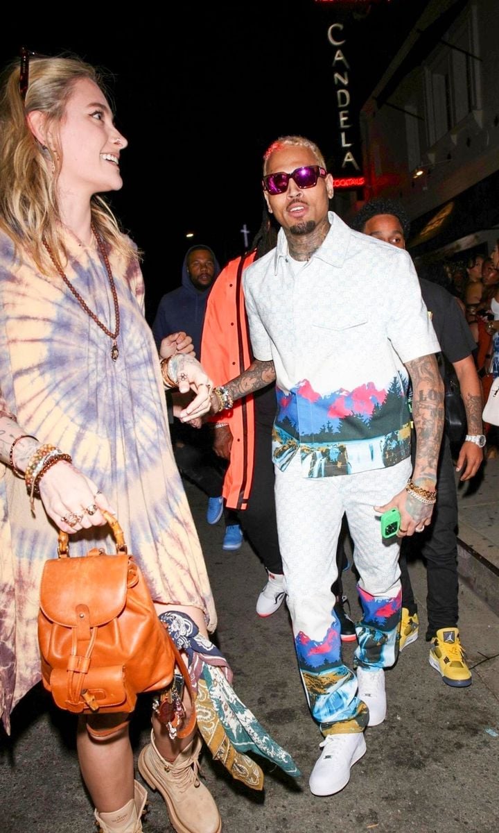 Paris Jackson Chris Brown