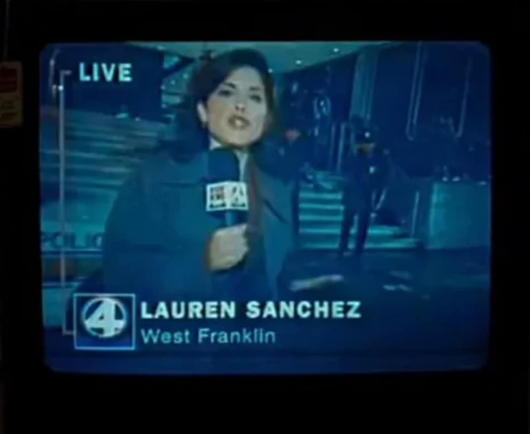 Lauren Sanchez Bezos's cameo in 'Fight Club'