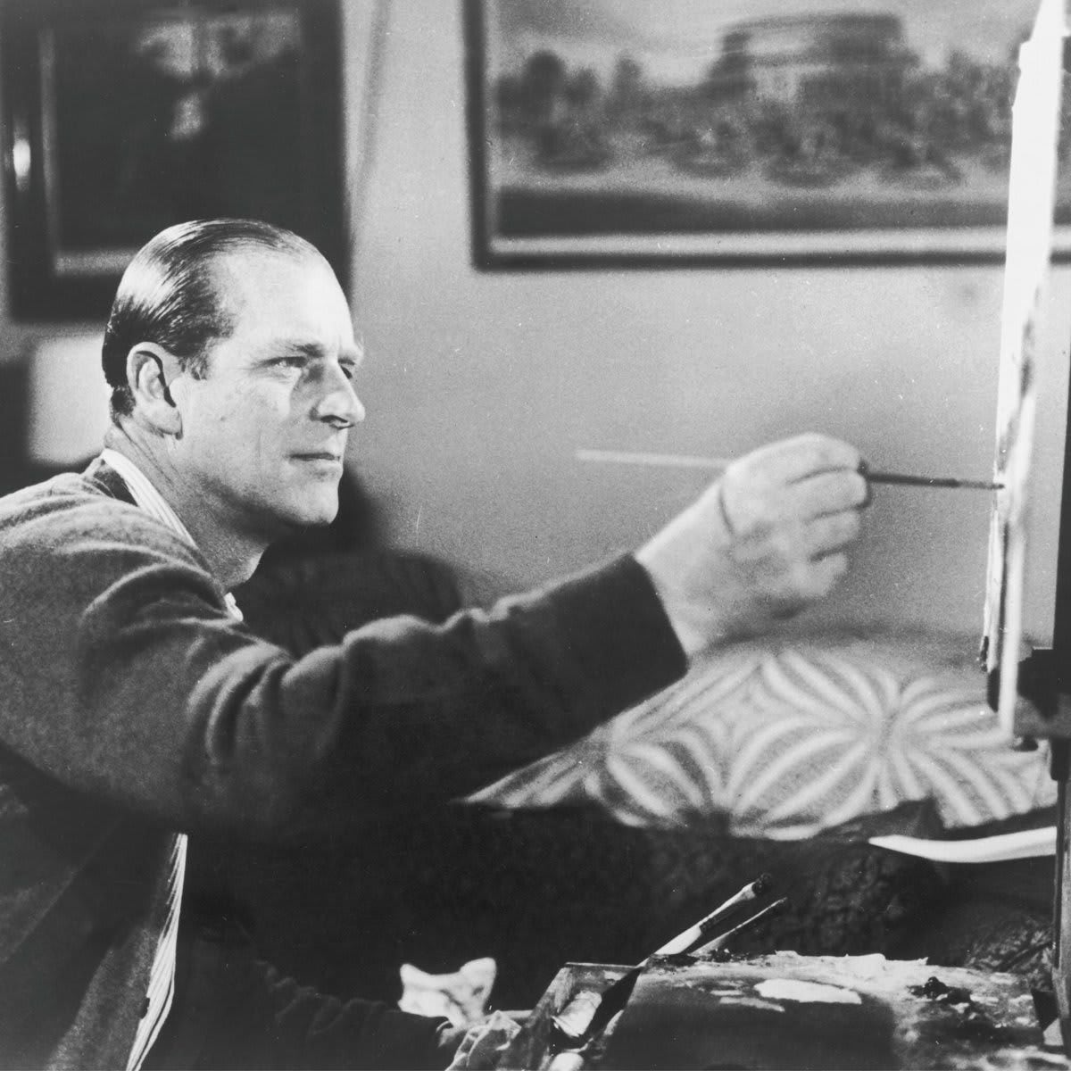 Prince Philip Painting