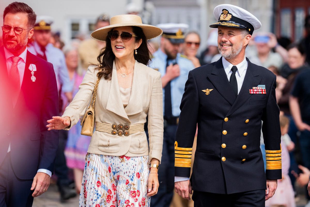 Queen Mary brought timeless sophistication to the start of Denmark's annual royal summer cruise.