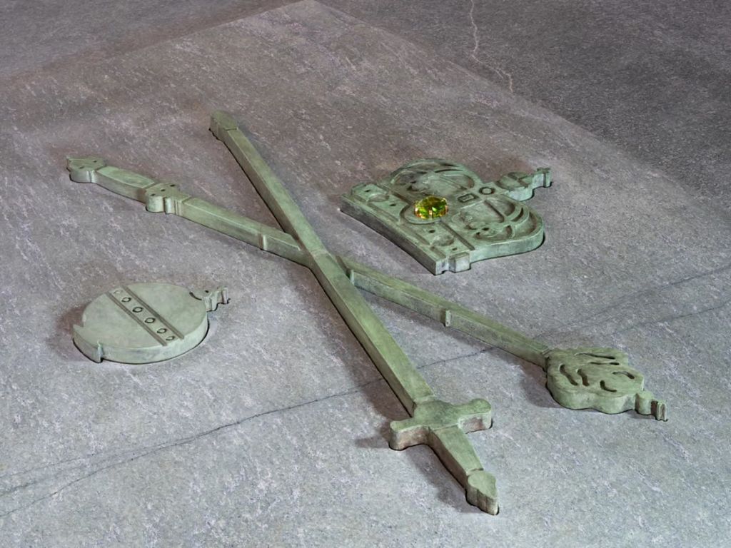 The symbols on King Harald's sarcophagus