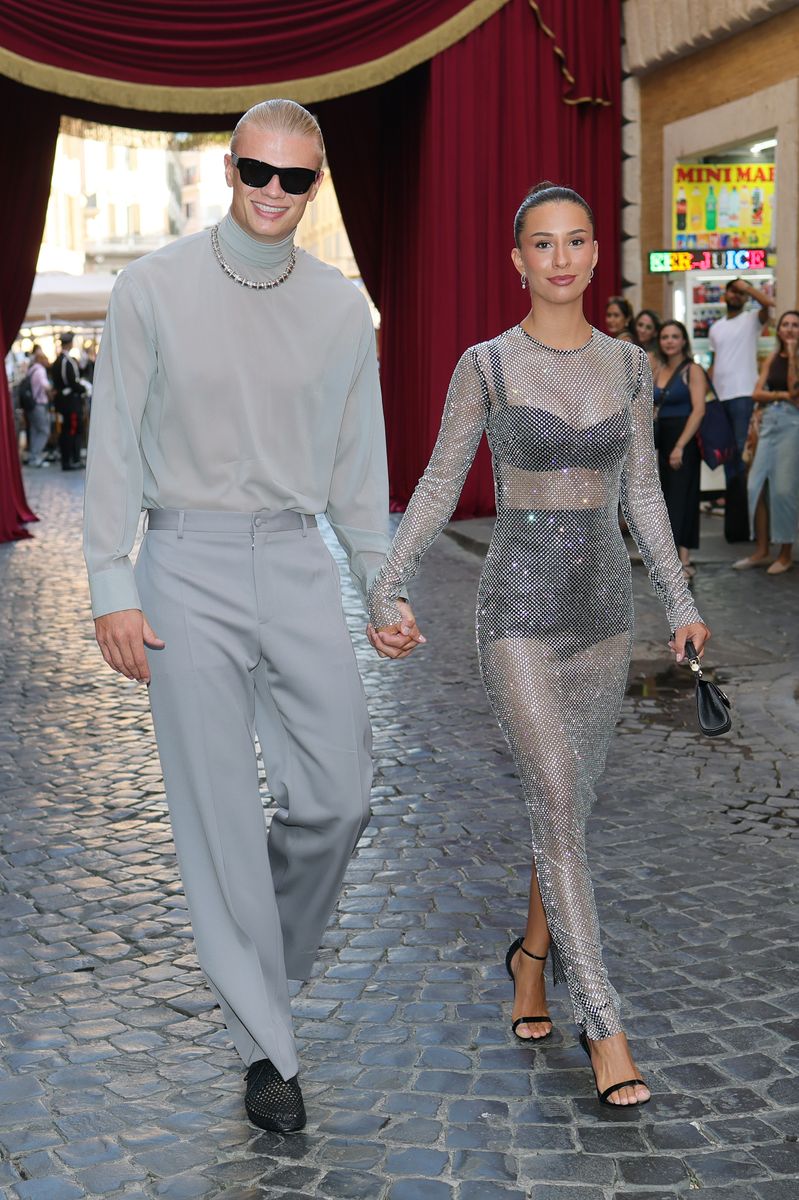 They're one of sports' most fashionable couples and attended the Dolce & Gabbana Alta Sartoria fashion show in Italy in July 2025