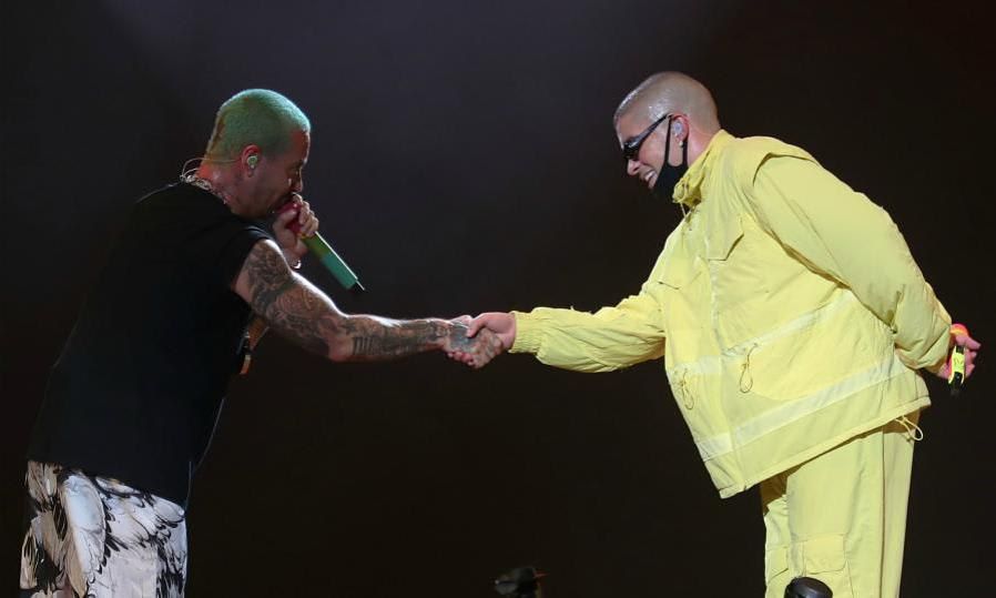 MTV VMAS J Balvin and Bad Bunny