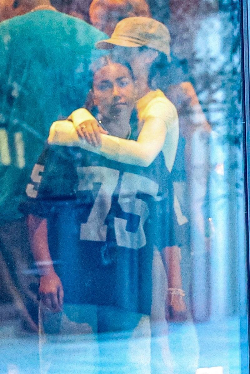 Bianca Censori and North West
