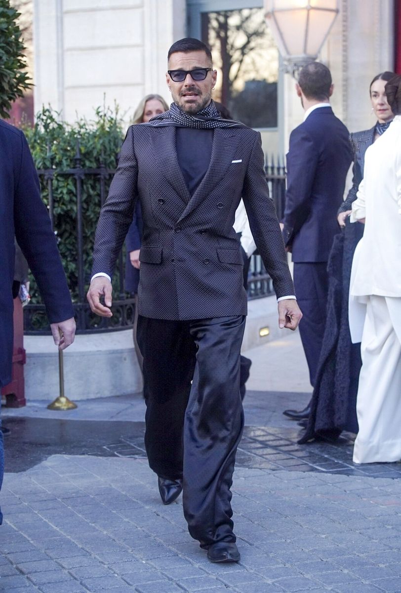 Ricky Martin looks hotter than ever in sharp Tom Ford look