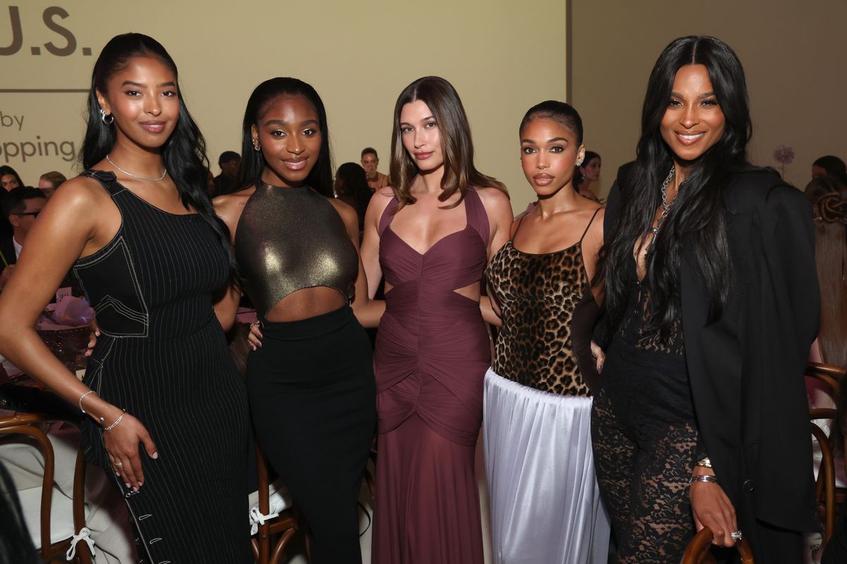 Natalia Diamante Bryant, Normani, Hailey Bieber, Lori Harvey and Ciara attend The Fashion Trust U.S. Awards 2025 