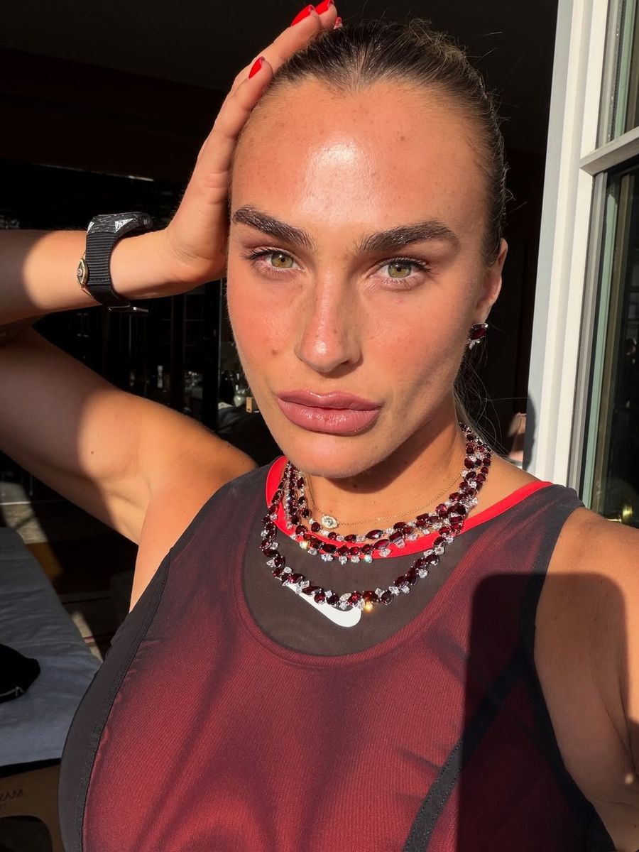 Aryna Sabalenka sparkles in diamonds as she opens French Open with victory