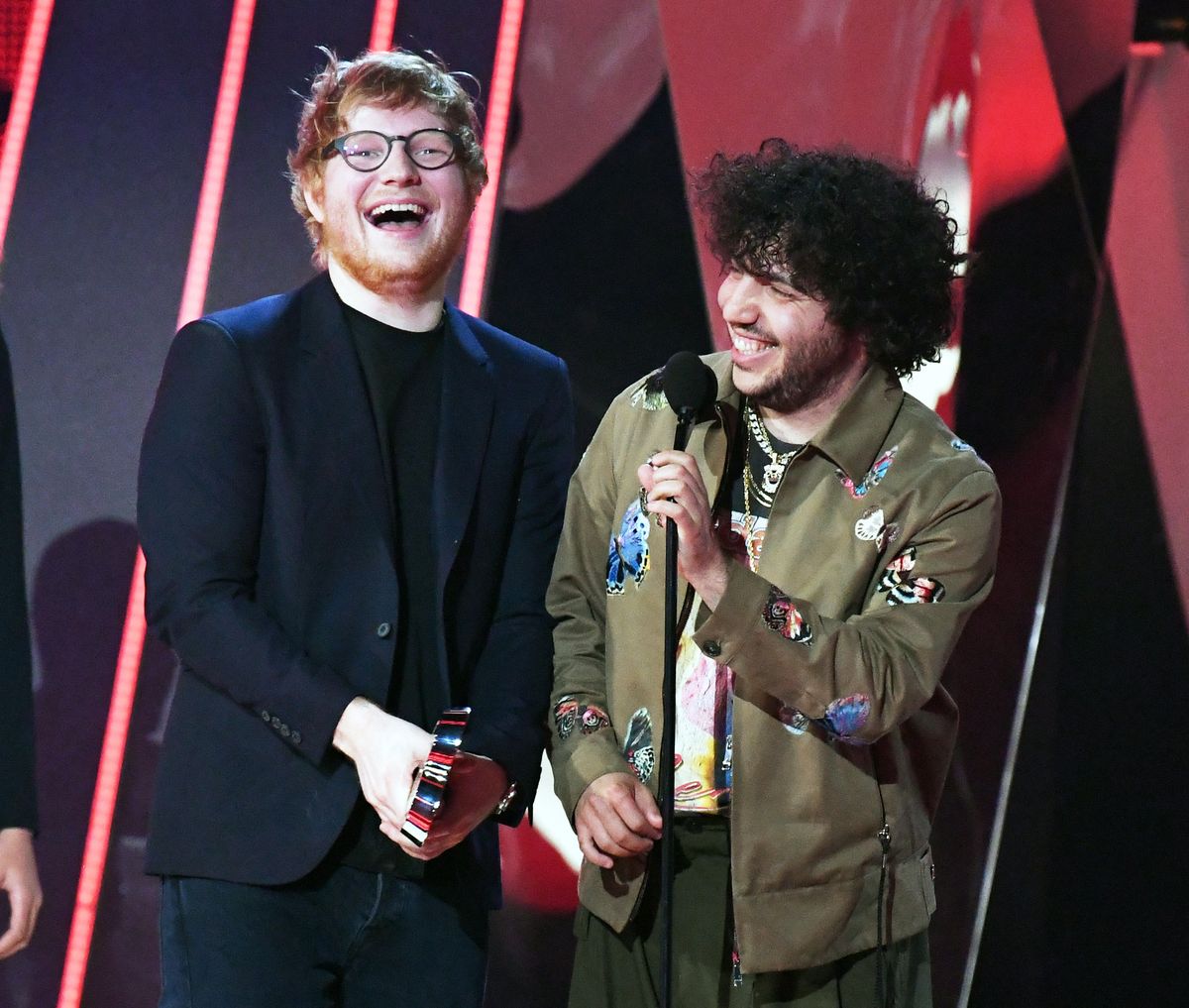 Ed Sheeran and Benny Blanco are long time friends