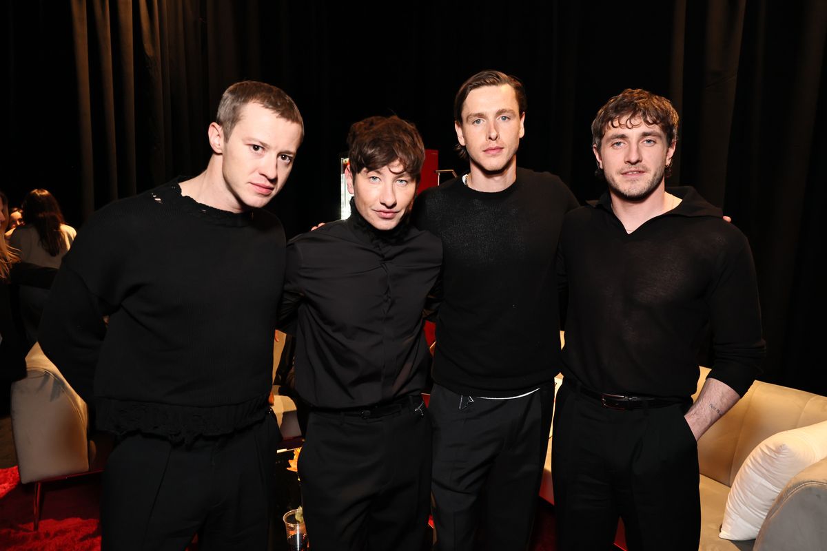 Joseph Quinn, Barry Keoghan, Harris Dickinson, and Paul Mescal at CinemaCon 2025