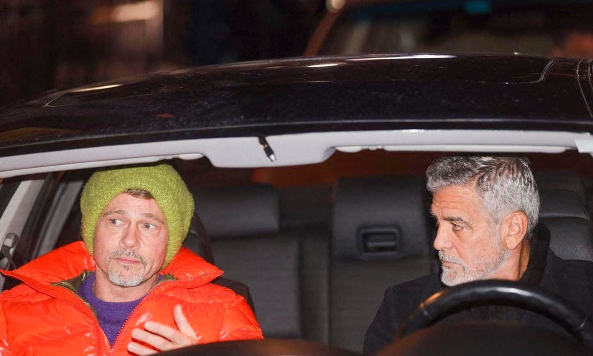 Brad Pitt and George Clooney