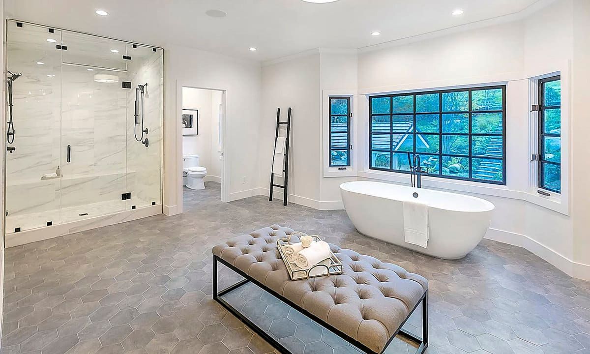 The bathroom in Miley Cyrus' home