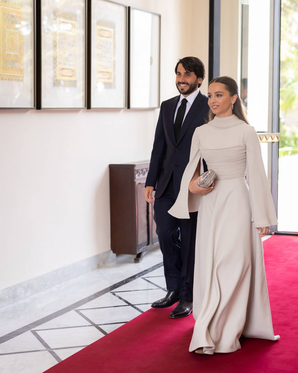 Princess Iman and her husband, Jameel Alexander Thermiotis, have welcomed twin daughters, more than three years after their royal wedding in Jordan.
