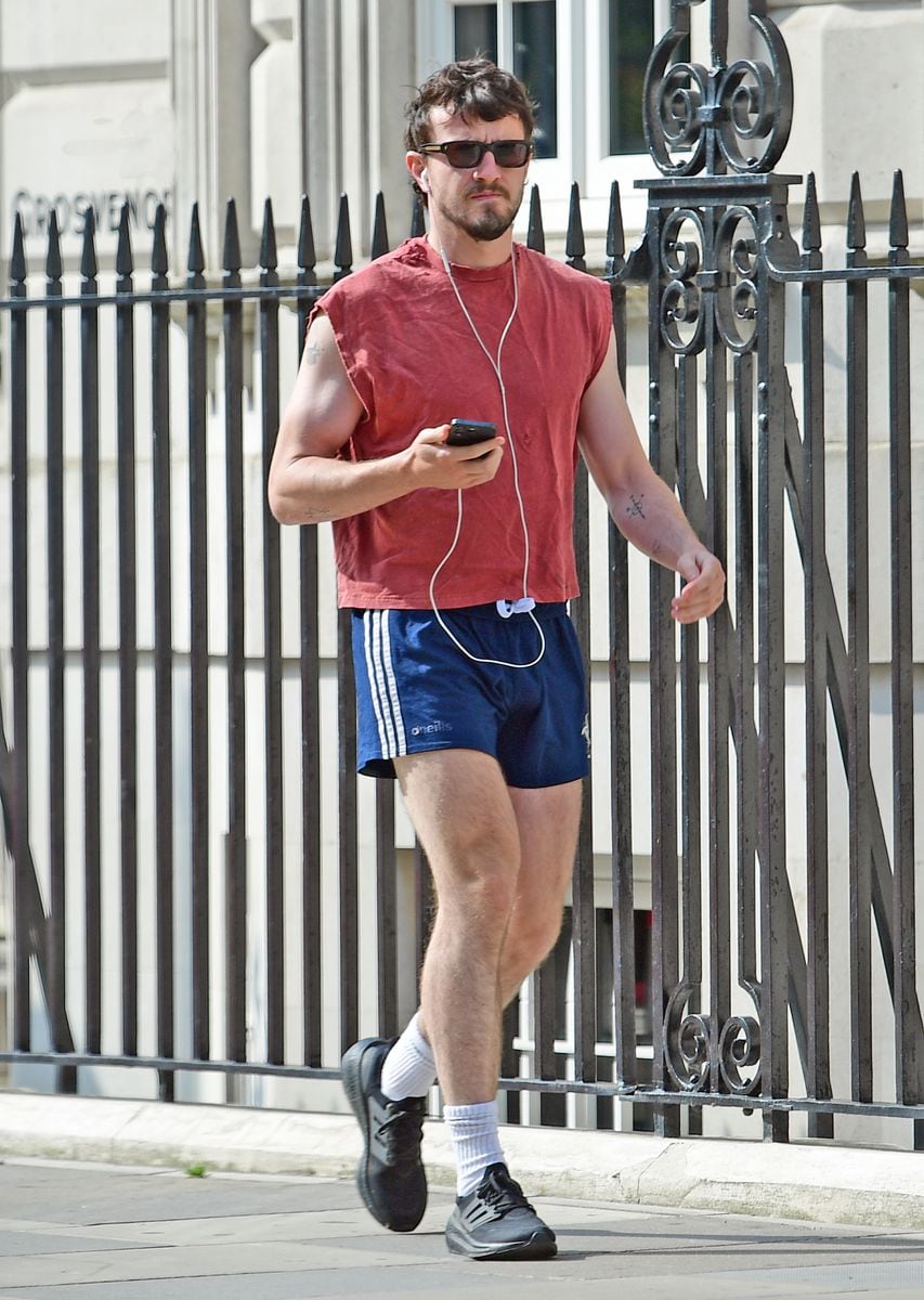 Paul Mescal keeps the short shorts trend alive 