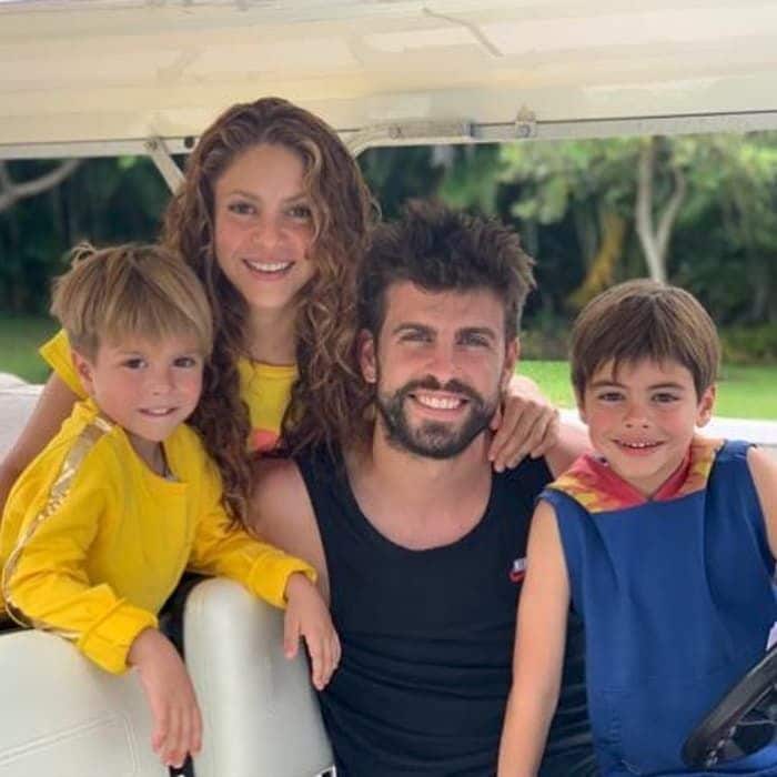 Shakira and Gerard Piques kids meet sharks and their reaction is hilarious!