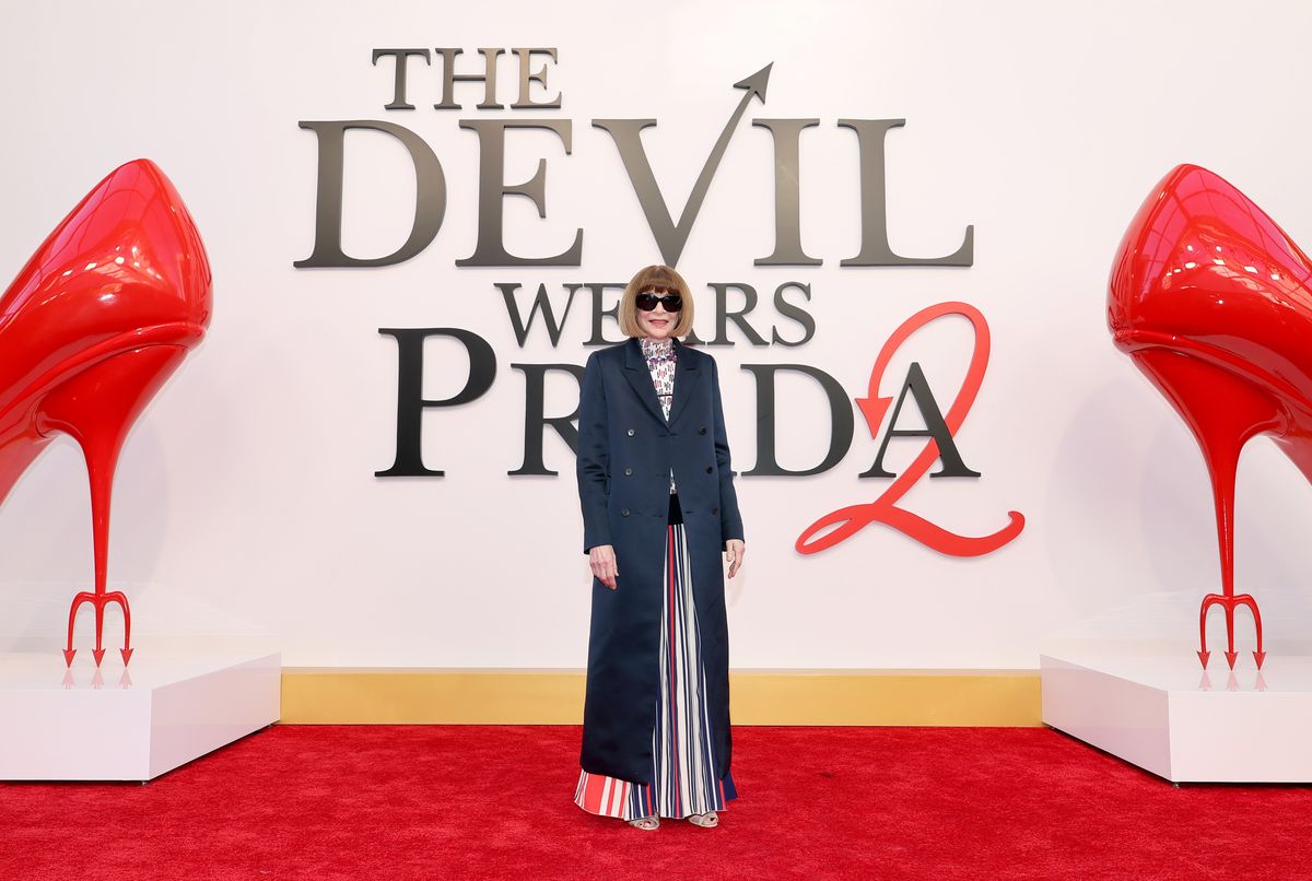 Anna Wintour attends the world premiere of The Devil Wears Prada 2.