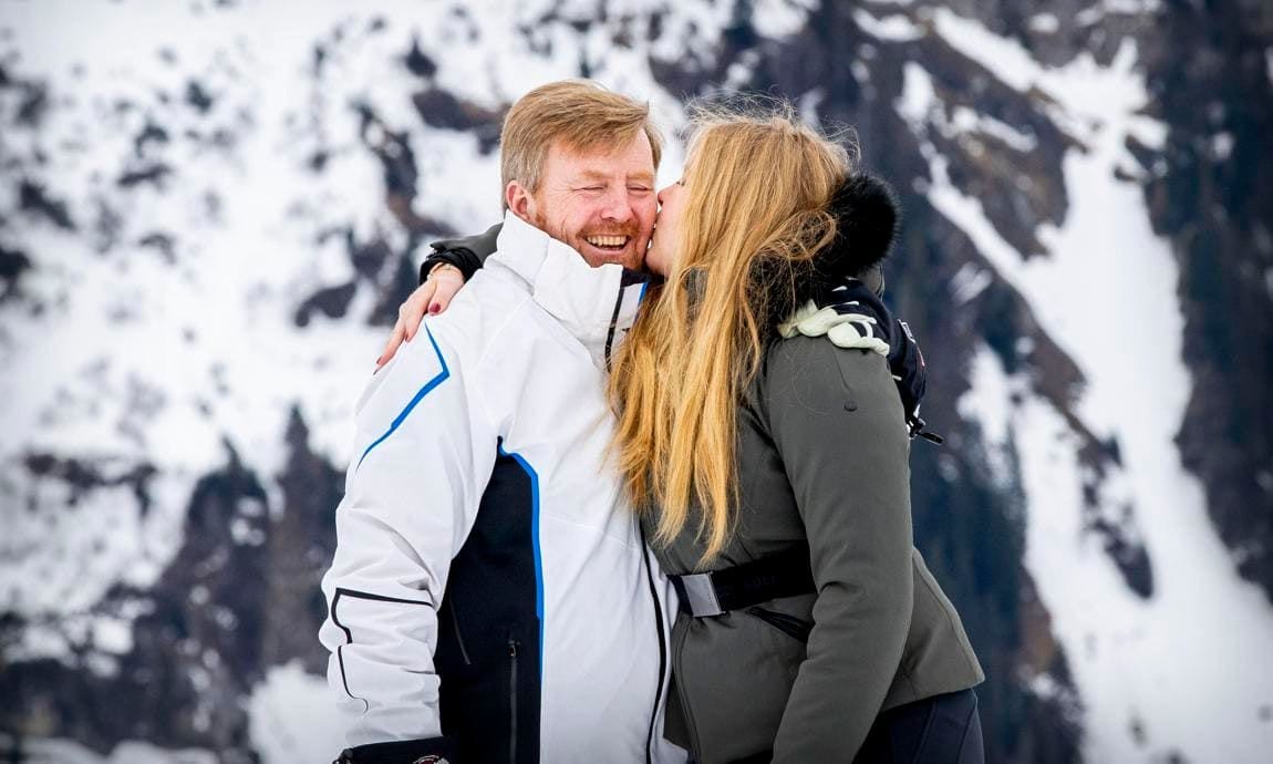 King Willem-Alexander and daughter Amalia