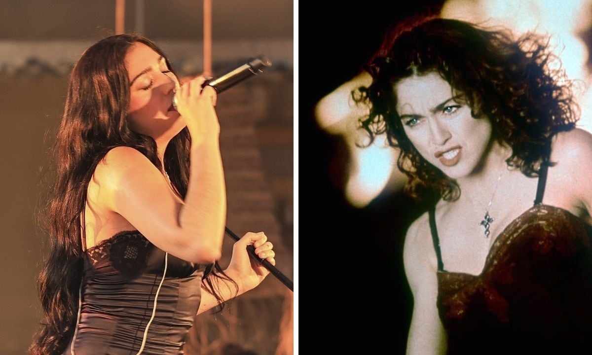 Lourdes Leon channels Madonna in a stylish nod to the singer’s ‘Like a Prayer’ video