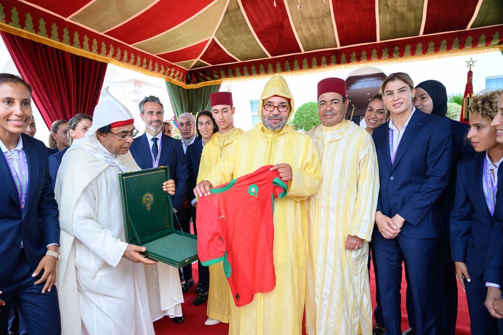 Morocco's King Celebrates 26 Years on the Throne with the Atlas Lionesses and Jorge Vilda