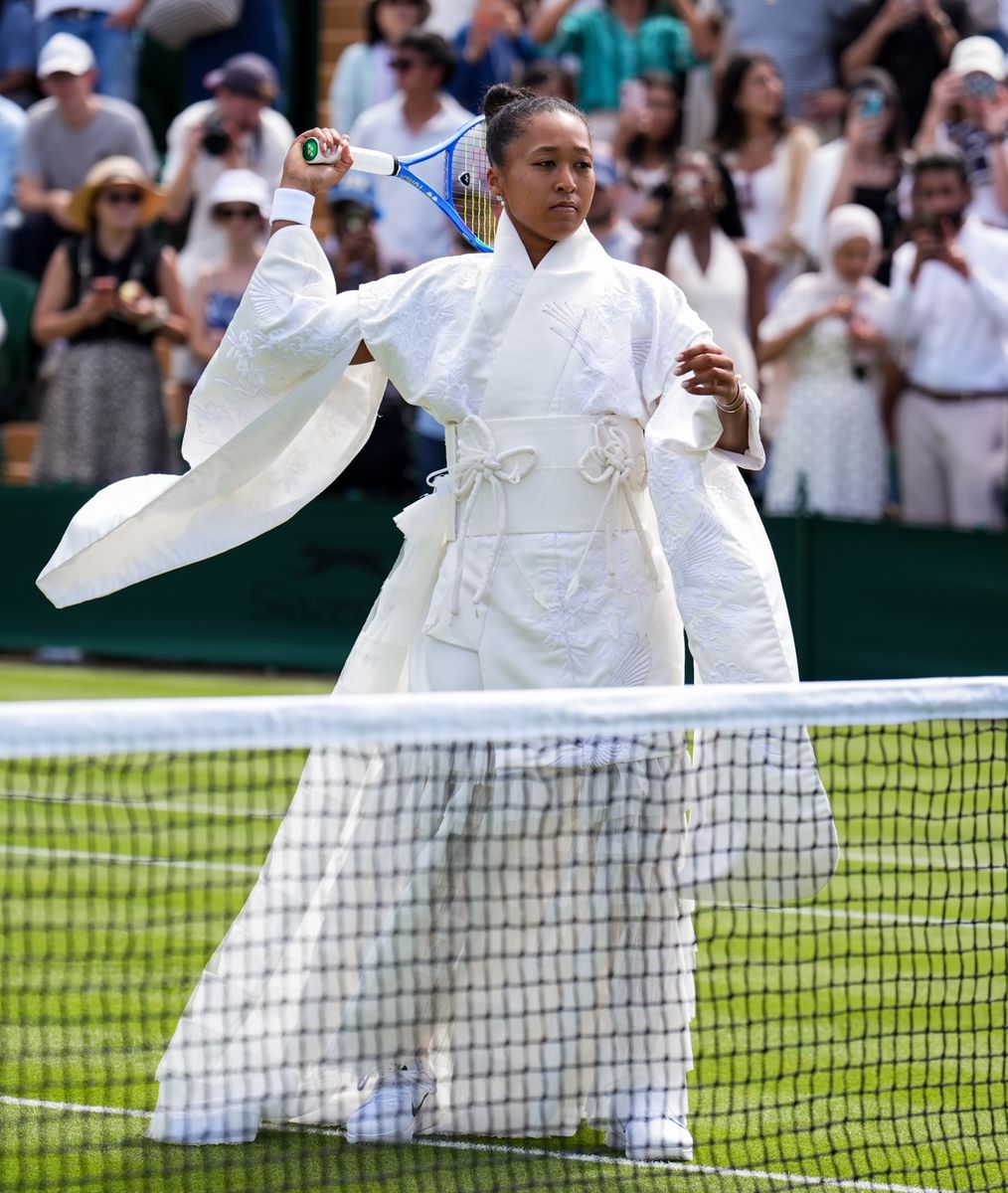 Naomi Osaka of Japan was inspired by "Kill Bill"