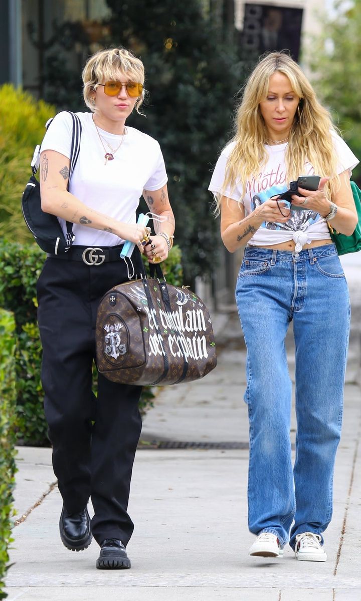Miley Cyrus and Tish Cyrus