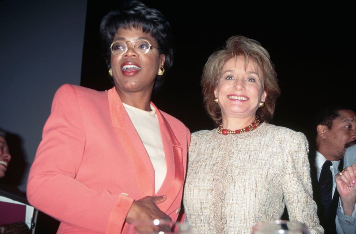 “Without Barbara Walters, there wouldn’t have been me," Oprah said