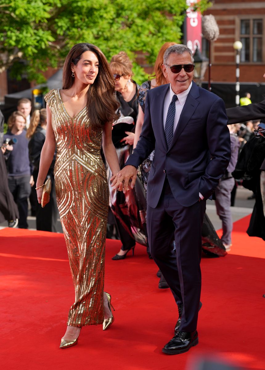 Amal Clooney channels Kate Middleton in vintage McQueen