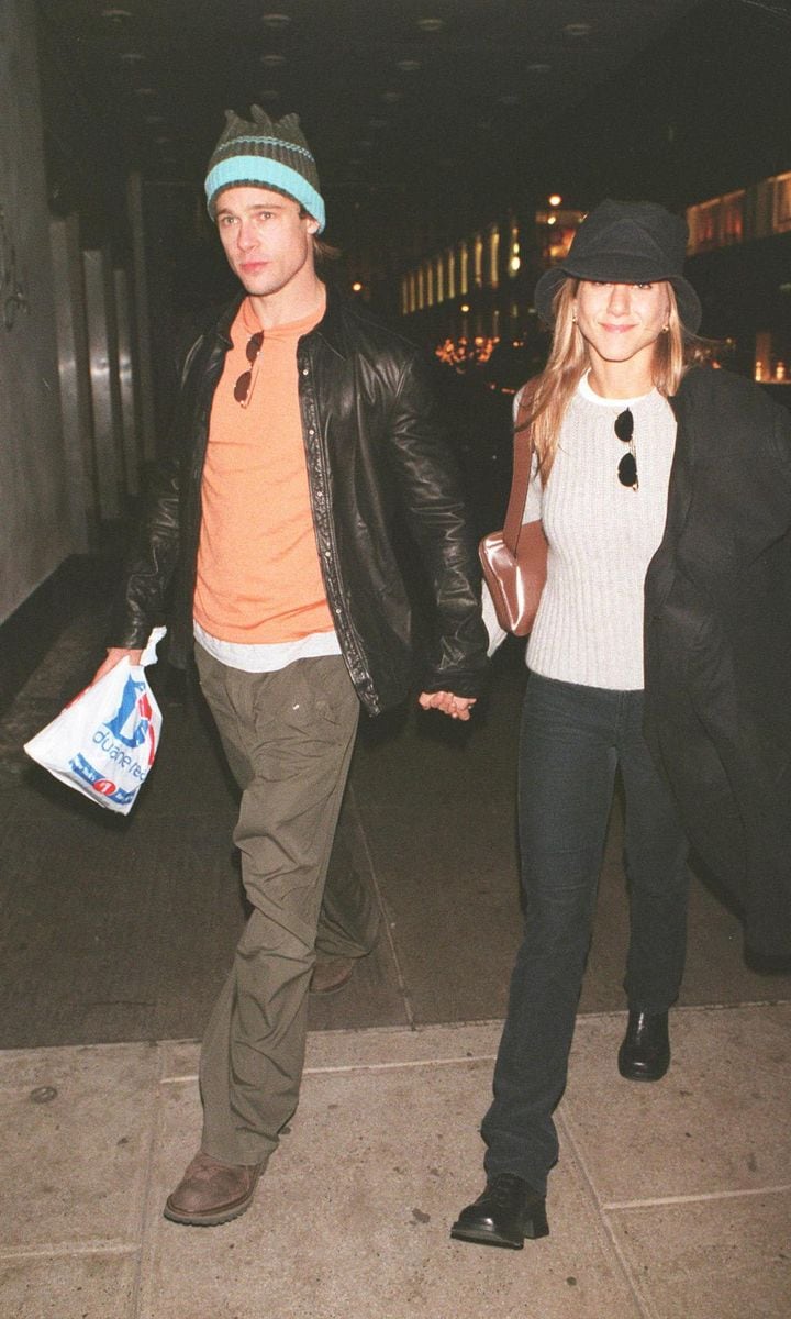 Jennifer Aniston and Brad Pitt fashion