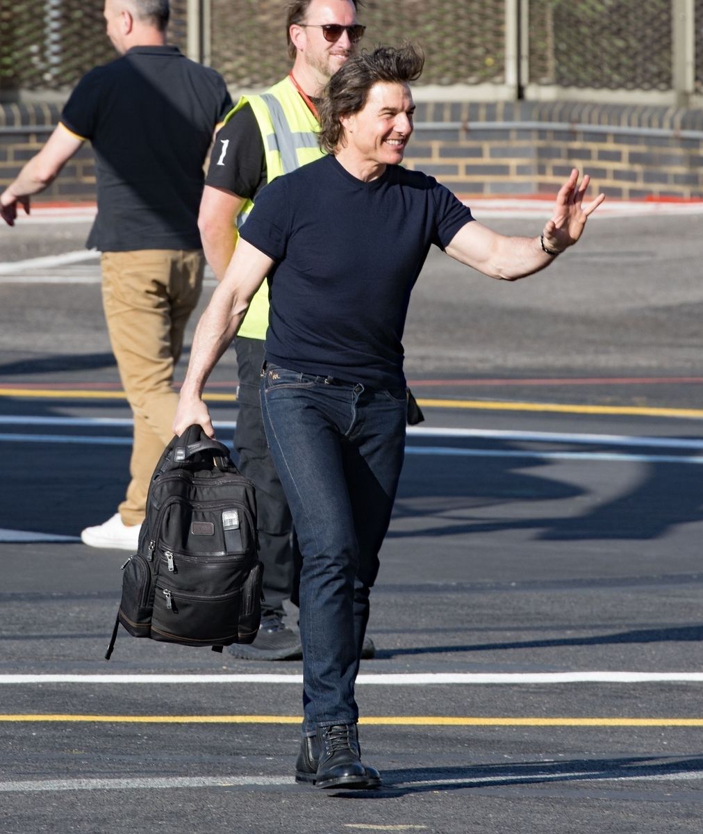 Rumoured couple Tom Cruise and Ana De Armas fly into London together ahead of her birthday 