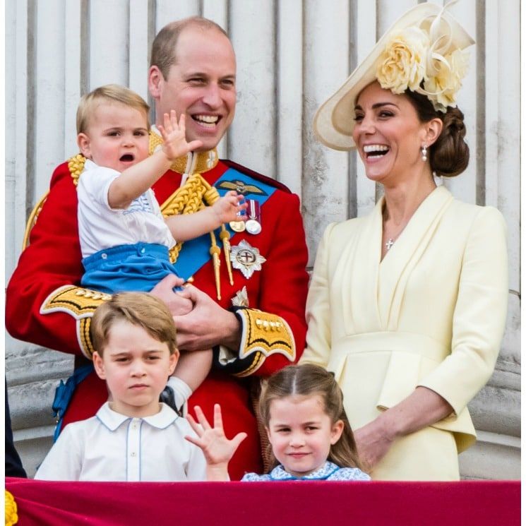 Trooping the Colour 2019 Cambridge family