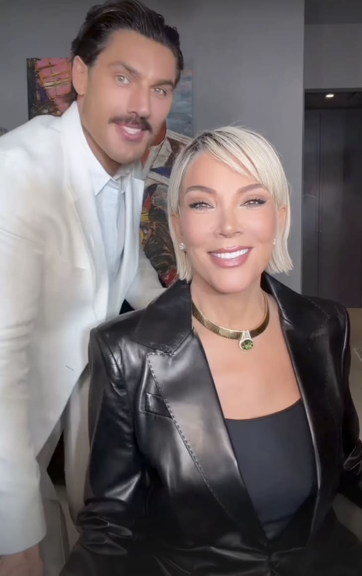 “I wore that black pixie for so long, you know, I couldn’t look at it anymore," Kris said.