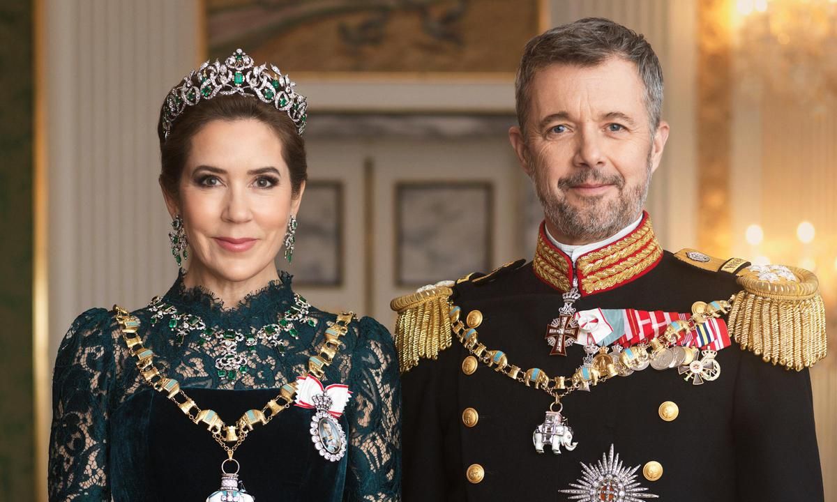 Queen Mary and King Frederik